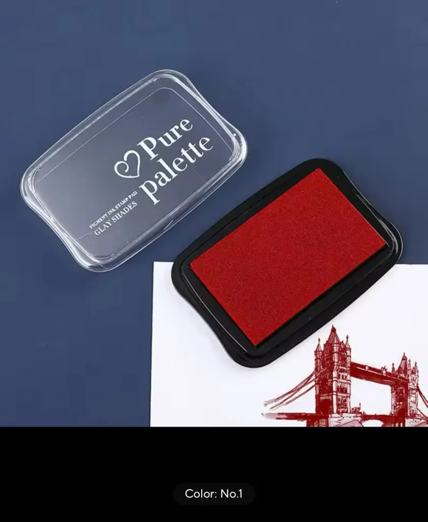 [2451-1] Ink Pad - حبارة لاختام الحبر (1)