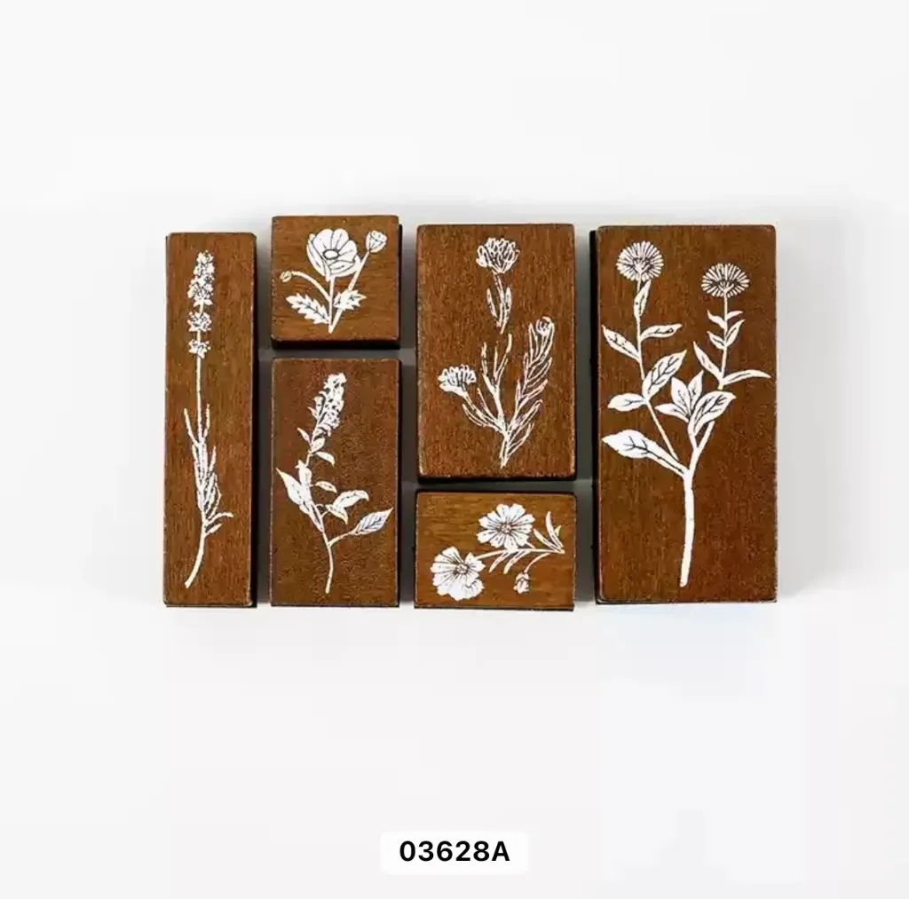 [3168-A] Ink Stamp Sets (6 stamps per set) - مجموعة ٦ اختام حبر (03628A)
