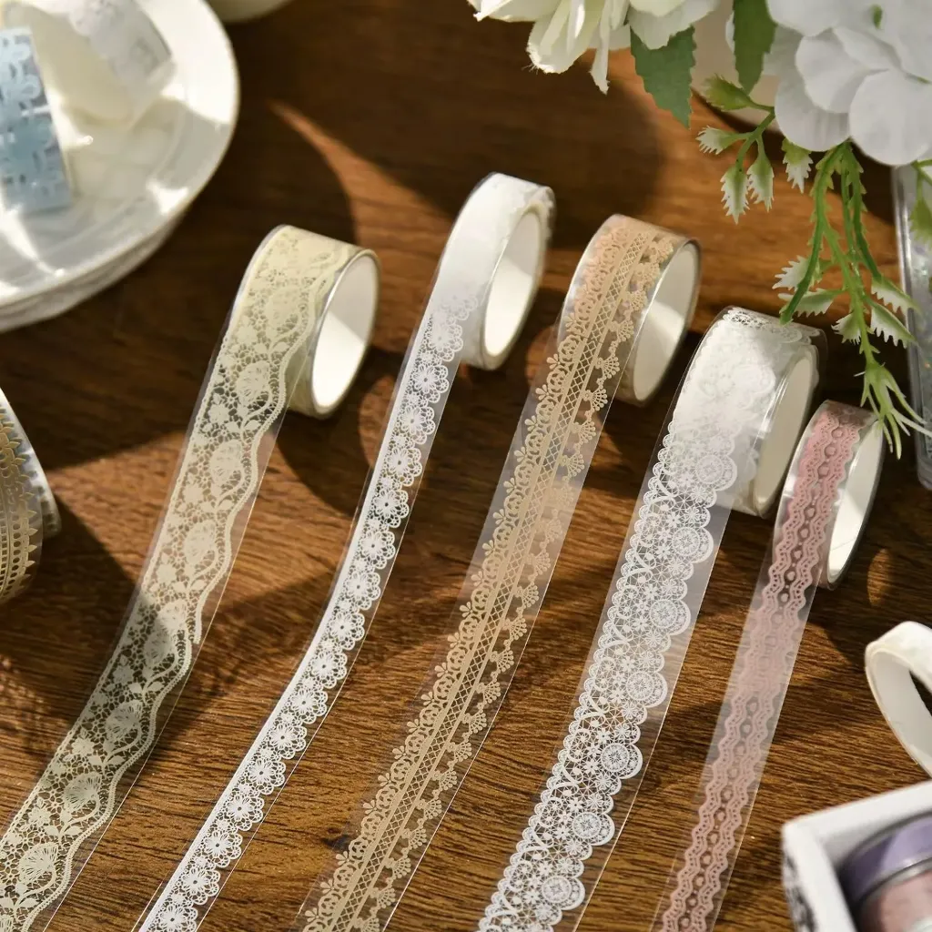 [4309-A] Lace Washy Tapes - شرائط واشي الدانتيل (A. Glass)