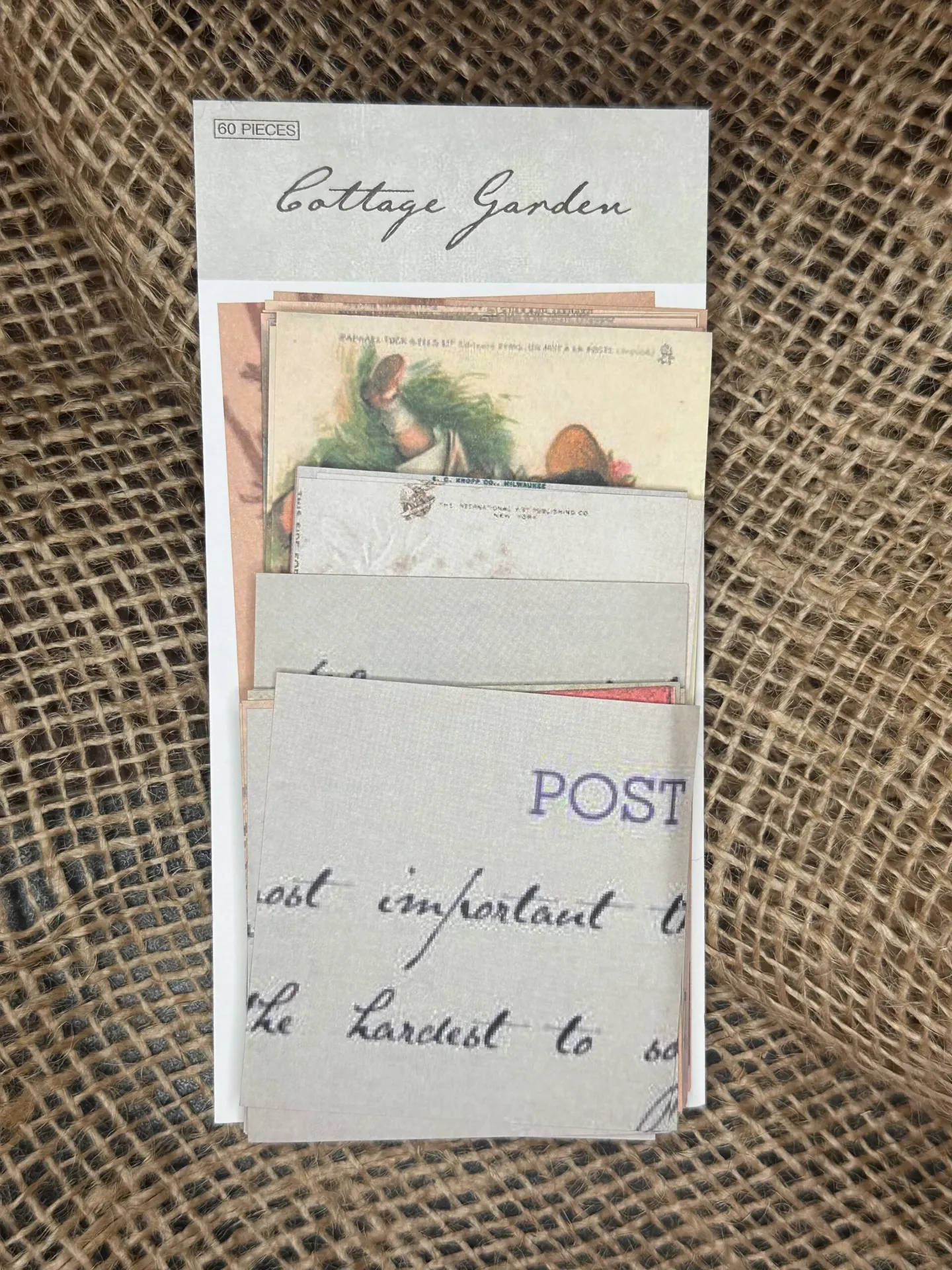 Post cards craft paper - ورق كرافت البريد