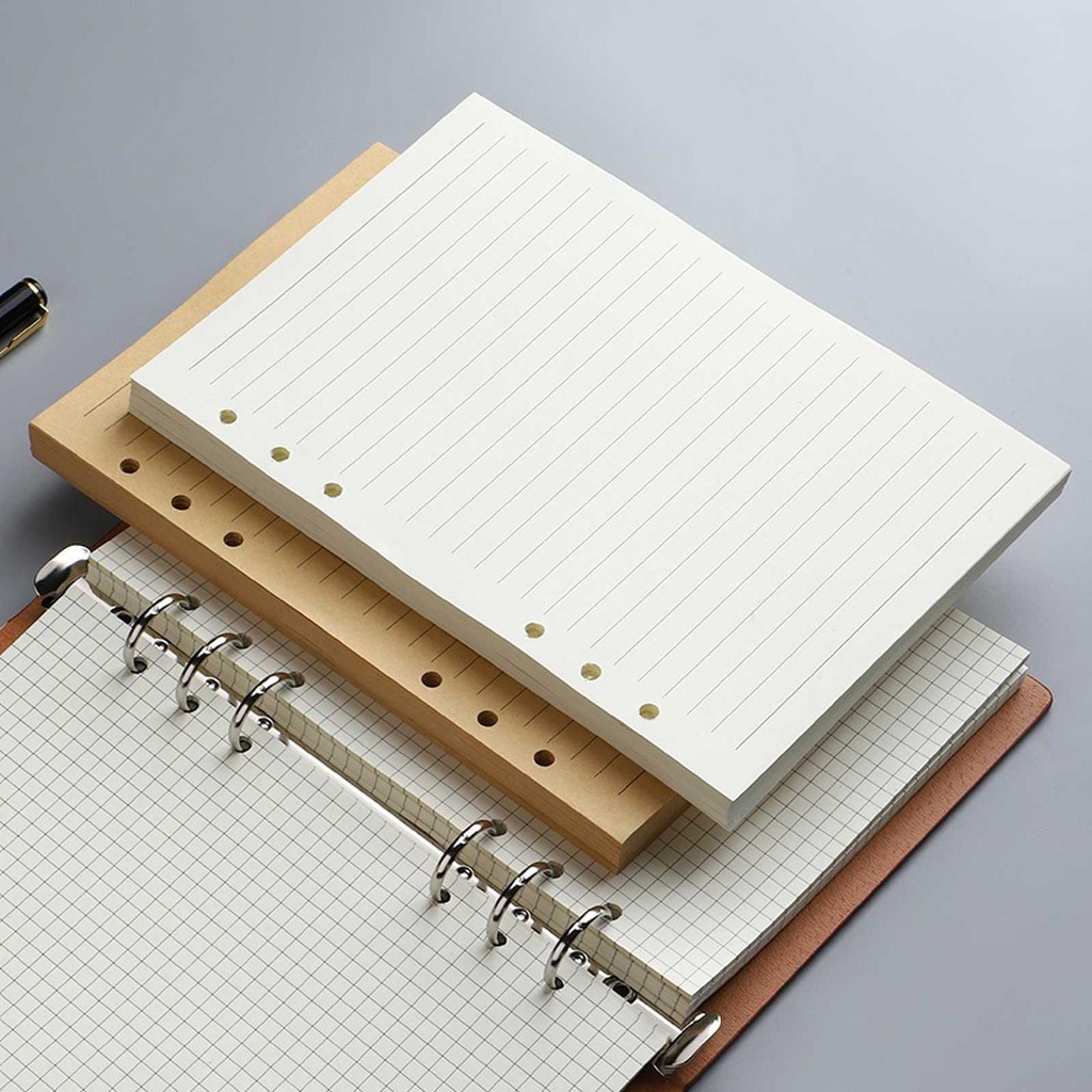 A5 Filler Paper for Fabric and Leather Binders - ورق لأجندات القماش و الجلد