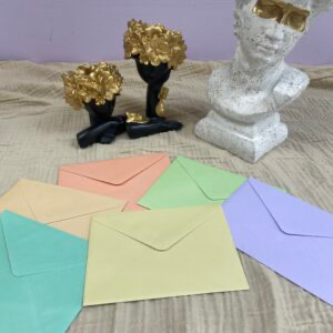 Envelope with Matching Card - أظرف مع كروت ملونة