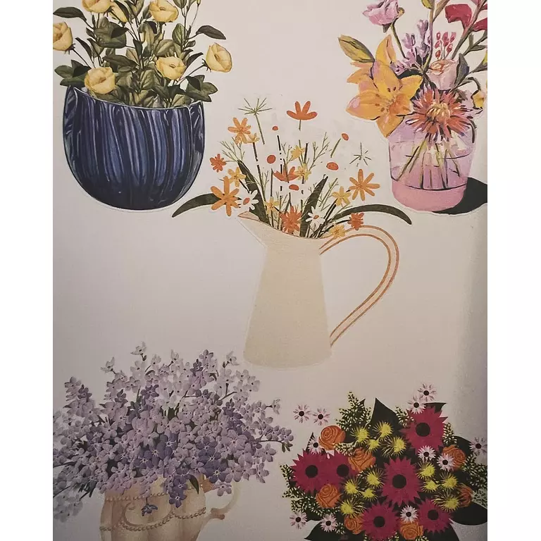 Flower Vases Stickers Pack - ملصقات مزهريات
