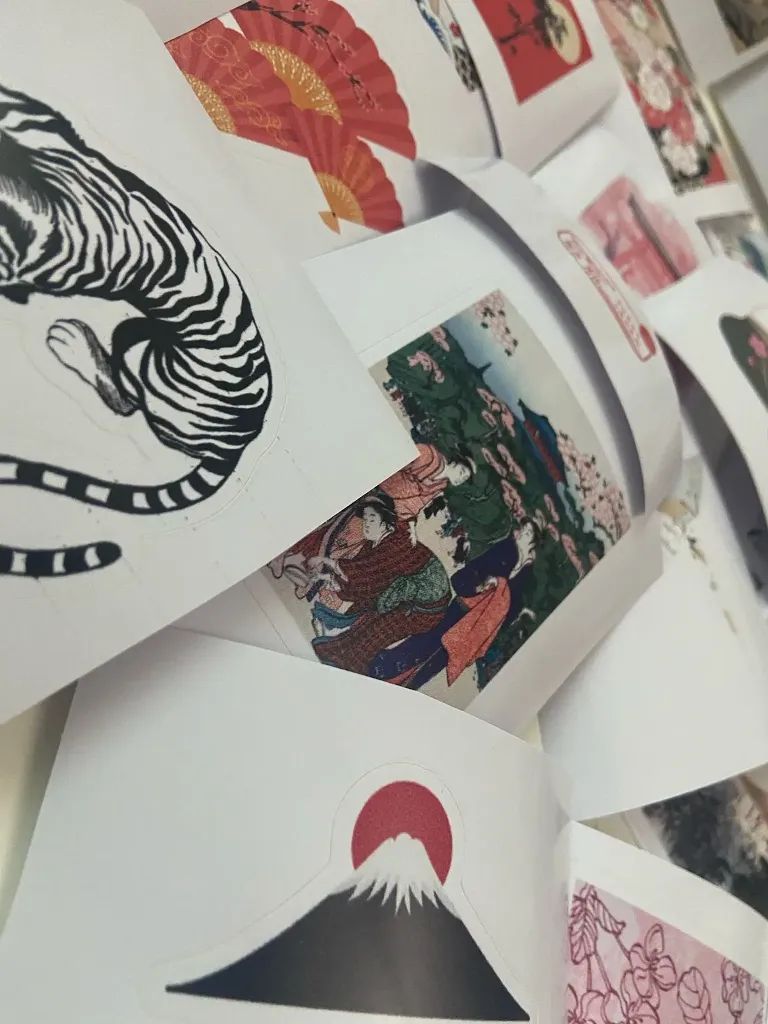 Japanese Art Stickers Pack - ستيكرز الفن الياباني