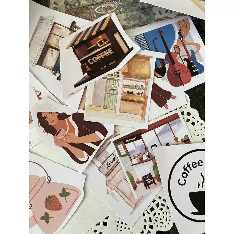 [1717] Coffeeshops Stickers Pack