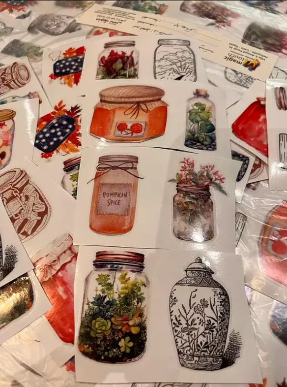 Jars Stickers Pack - ملصقات البطرمانات