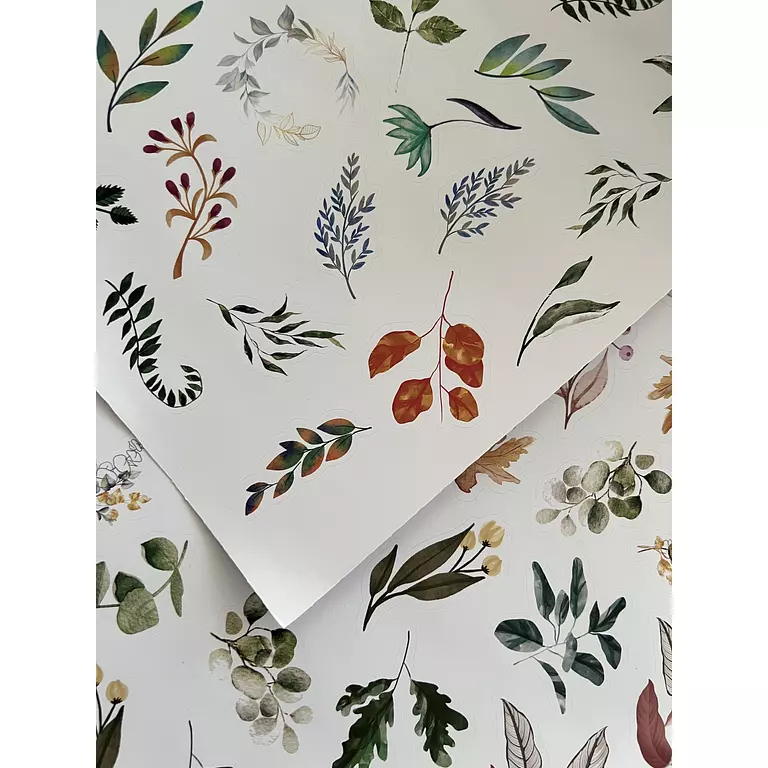 Leaves Stickers Pack - ستيكرز أوراق الشجر