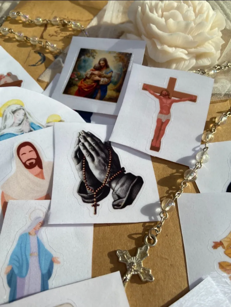 Limited Edition | Christian Stickers Pack ✝️- إصدار محدود | مجموعة ستيكرز مسيحية