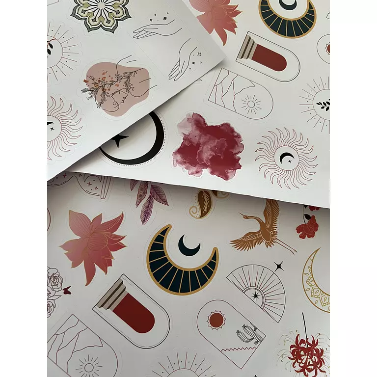 Mystics Stickers Pack - ملصقات ساحرة غامضة