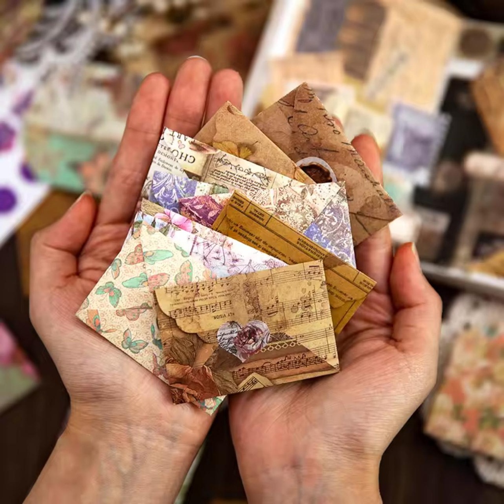[5115-ONE] Mini Craft Paper Envelopes - أظرف ورق كراف صغيرة (1)